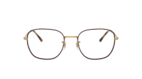 Ray-Ban RX6534 RB6534 3188 53-19 Matte Havana on Matte Arista Gold