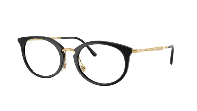 Brille Ray-Ban RX7255 RB7255 2000 53-20 Schwarz auf Lager