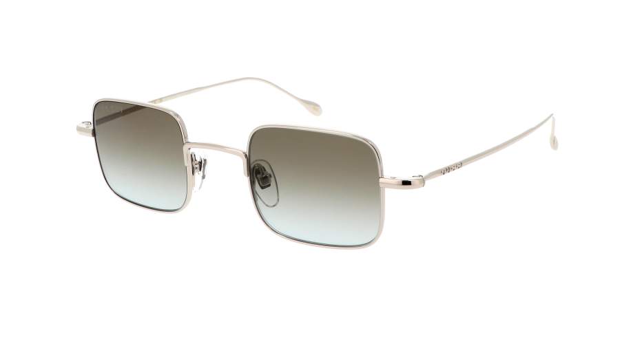 Occhiali da sole Gucci Lettering GG1813S 003 41-22 Argento in stock