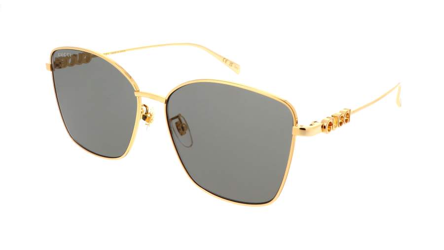 Occhiali da sole Gucci Lettering GG1805SA 001 60-15 Oro in stock