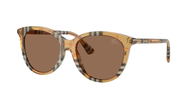 Occhiali da sole Burberry BE4455 4163/73 55-17 Check Sand in stock