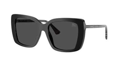 Sonnenbrille Burberry BE4456 416587 54-18 Schwarz auf Lager