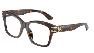 Lunettes de vue Dolce & Gabbana DG3419 502 54-19 Havana en stock