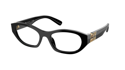 Lunettes de vue Miu Miu MU 03WV 16K1O1 51-19 Black en stock
