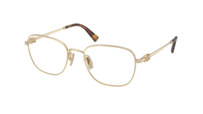 Brille Miu Miu MU 50WV ZNV-1O1 51-19 Pale Gold auf Lager