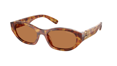 Lunettes de soleil Miu Miu MU A03S 10L-10I 53-19 Havana Light en stock
