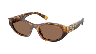 Lunettes de soleil Miu Miu MU A03S 14L-60M 53-19 Écaille en stock