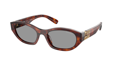 Sonnenbrille Miu Miu MU A03S 21C-40O 53-19 Tortoise auf Lager