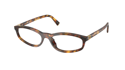 Lunettes de vue Miu Miu MU A06S 14L-08N 54-17 Honey Havana en stock