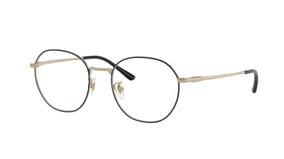 Lunettes de vue Ray-Ban RX8778D RB8778D 1250 52-19 Black and Gold en stock