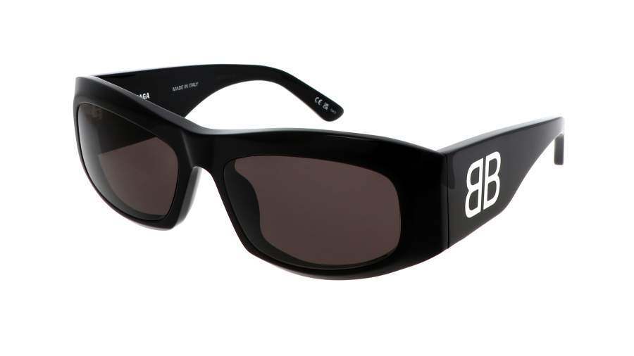Occhiali da sole Balenciaga Everyday BB0395S 001 60-18 Nero in stock