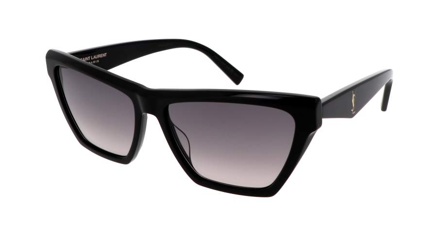 Lunettes de soleil Saint Laurent Monogram SL M103 001 58-15 Noir en stock