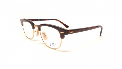 Lunettes de vue Ray-Ban Clubmaster Tortoise RX5154 RB5154 2372 49-21