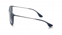 Ray-Ban Erika Blau Matt RB4171 6002/8G 54-18 Mittel Gradient Gläser