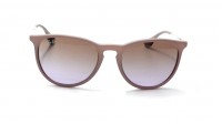 Ray-Ban Erika Braun Matt RB4171 6000/68 54-18 Mittel Gradient Gläser