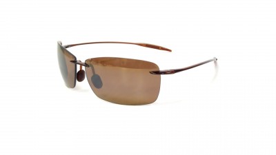 Lunettes de soleil Maui Jim Lighthouse Brun H423-26 65-13 Large Polarisés na zalihi