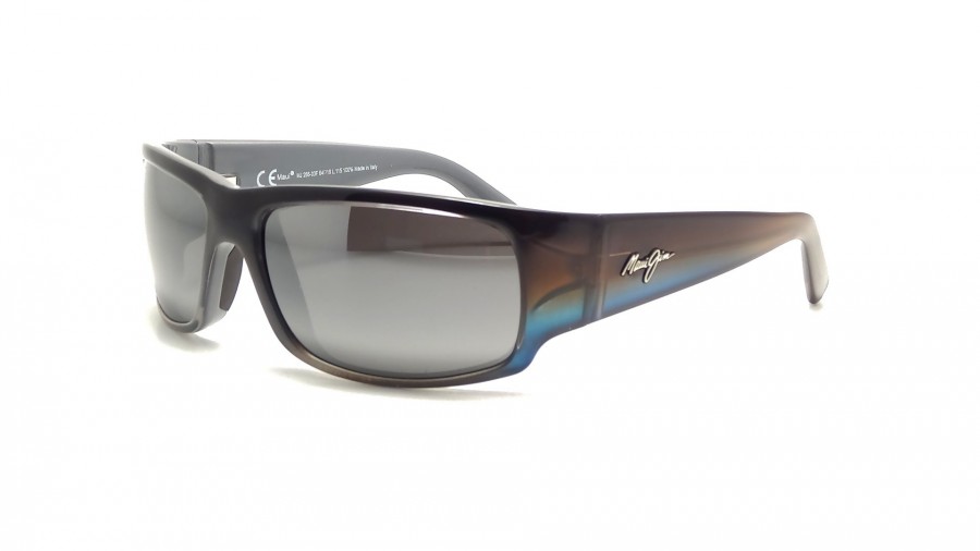 Maui Jim MJ 266 World Cup 03F Gris Verres polarisés dégradés miroirs Large