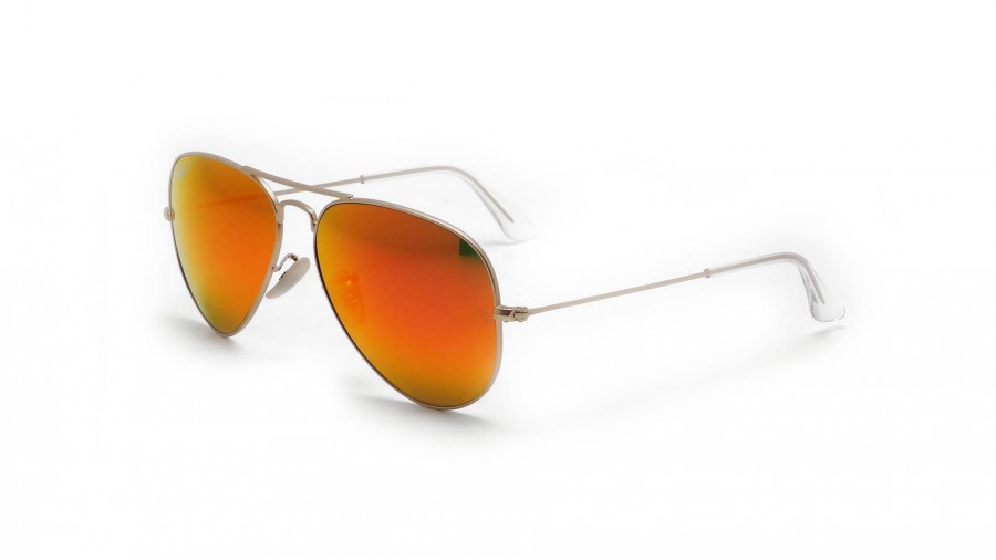 Ray-Ban RB 3025 Aviator Large Metal 112/4D Doré Verres polarisés miroirs Large