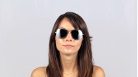 Ray-Ban Aviator Large metal RB3025 019/W3 58-14 Argent
