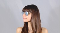 Ray-Ban Round Metal RB3447 019/30 50-21 Argento
