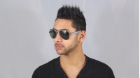 Ray-Ban Aviator RB3523 029/9A 59-17 Argento