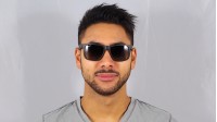 Ray-Ban P Justin Brun RB4165 865/T5 54-16 Large Polarisés Dégradés