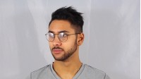 Ray-Ban Round metal RXRB3447V RBRB3447V RX3447V 2503 47-21 Nero