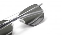 Randolph Aviator Matte Chrome AF085 55-20 Medium