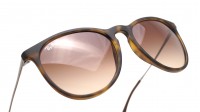 Ray-Ban Erika Havana Matt RB4171 865/13 54-19 Mittel Gradient Gläser