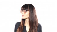 Ray-Ban Round Metal flat lenses RB3447N 001/Z2 50-21 Shiny gold