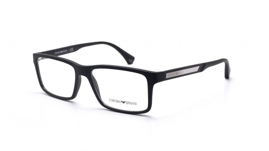 Emporio Armani EA3038 5063 54-16 Black Mat Medium