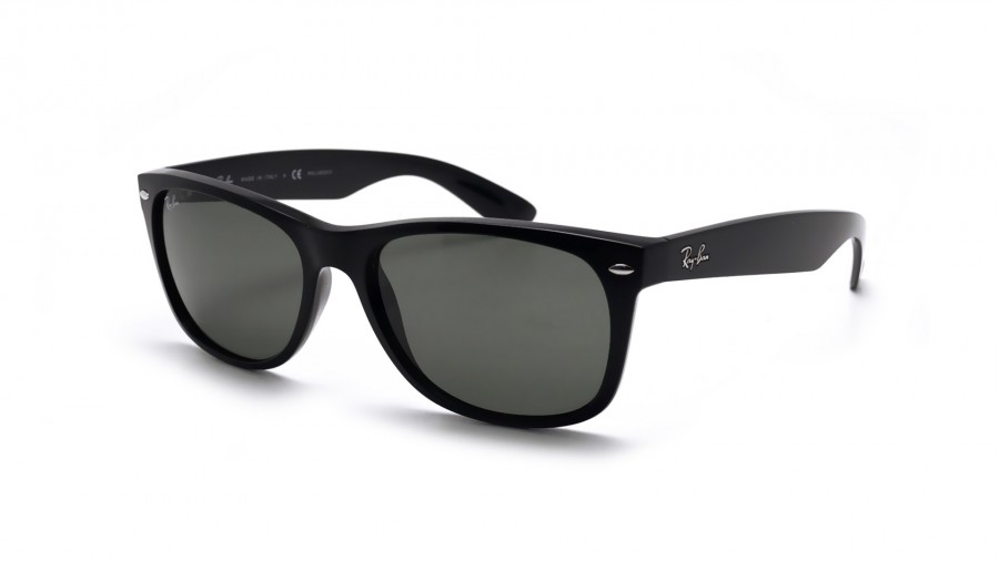Sonnenbrille Ray-Ban New Wayfarer Schwarz RB2132 901L 55-18 Medium auf Lager