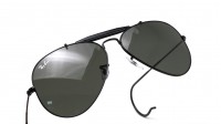 Ray-Ban Outdoorsman Noir G-15 RB3030 L9500 58-14 Large