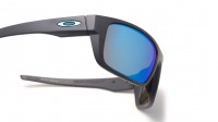 Oakley Drop Point Grey Mat Prizm OO9367 06 61-18 Large Polarized Flash