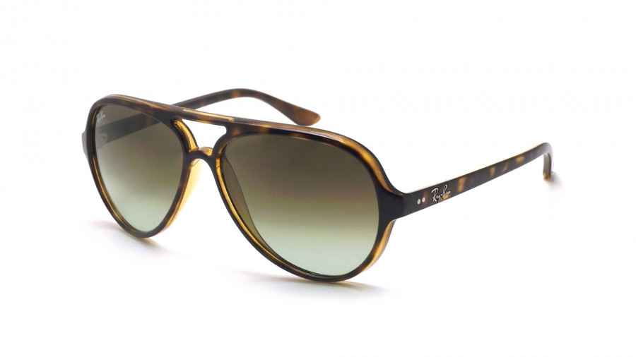 Ray-Ban Cats 5000 Écaille RB4125 710/A6 59-13 Large Dégradés