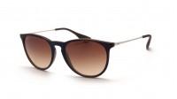 Ray-Ban Erika RB4171 6315/13 54-18 Mirror Blue On Light Brown