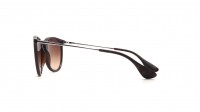 Ray-Ban Erika RB4171 6315/13 54-18 Mirror Blue On Light Brown