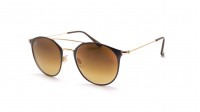 Ray-Ban RB3546 9009/85 52-20 Brun Medium Dégradés