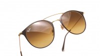 Ray-Ban RB3546 9009/85 52-20 Brun Medium Dégradés
