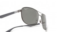 Ray-Ban RB3528 029/9A 61-17 Silver Large Polarized