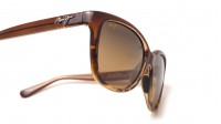 Maui Jim Starfish Brown HCL Bronze HS744 01T 56-15 Medium Polarized Gradient
