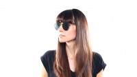 Ray-Ban Round Double bridge RB3647N 002/58 51-22 Crna