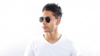 Ray-Ban Round Metal RB3447 029 53-21 Siva