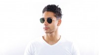 Ray-Ban Round Metal RB3447 001 53-21 Or