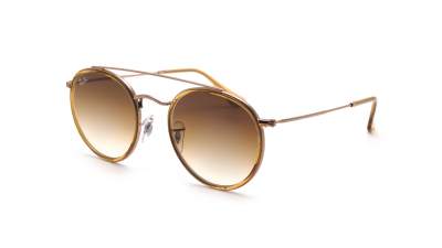 Ray-Ban Round Double bridge RB3647N 9070/51 51-22 Brun