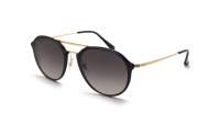 Ray-Ban Blaze Double Bridge Noir RB4292N 601/11 62-14 Large Dégradés