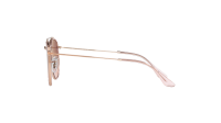 Ray-Ban Round Double Bridge Rose RB3647N 9069/A5 51-22 Medium Dégradés