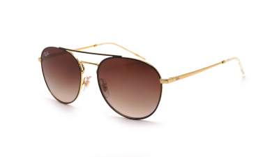 Lunettes de soleil Ray-Ban RB3589 9055/13 55-18 Brun Medium Dégradés en stock