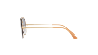 Ray-Ban Blaze Aviator Golden RB3584N 001/19 58-13 Medium Gradient