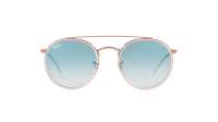 Ray-Ban Round Double bridge RB3647N 9068/3F 51-22 Transparent